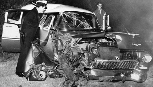 اتومبیل کلیفت در تصادف شدید سال 1965