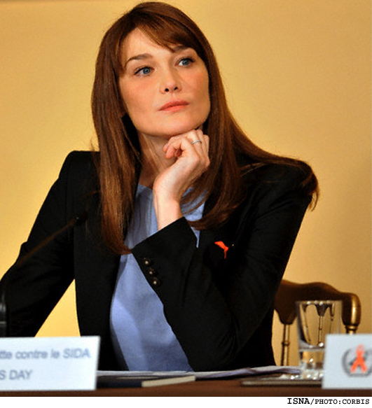 کارلا برونی، همسر رییس جمهور فرانسه