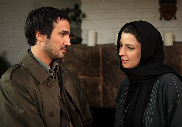 محمدرضا فروتن و لیلا حاتمی در فیلم چهل سالگی