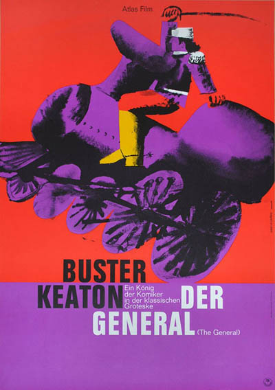 پوستر آلمانی فیلم ژنرال