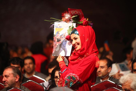 ملیکا زارعی در جشنواره اصفهان