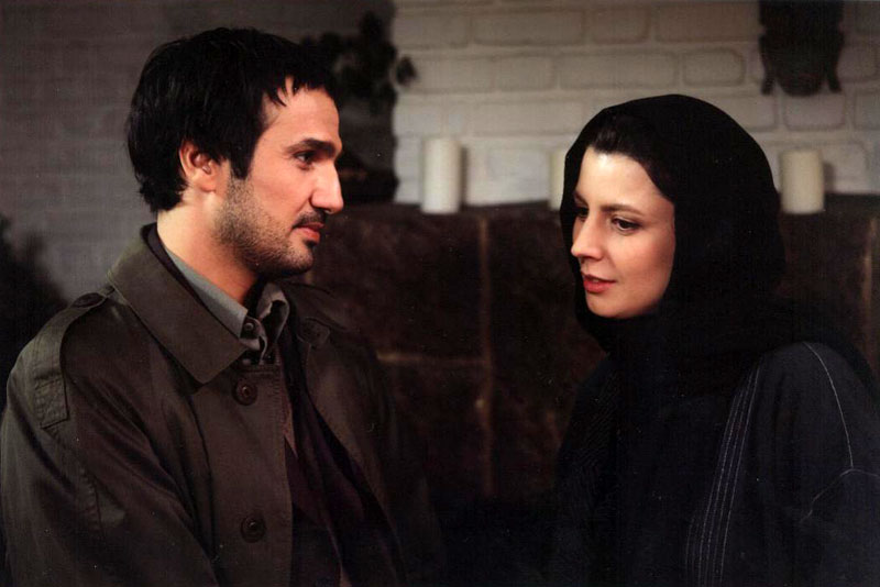 لیلا حاتمی و محمدرضا فروتن در فیلم چهل سالگی