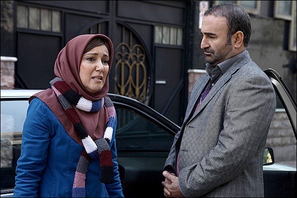 مهران احمدی و پانته آ بهرام در فیلم روز روشن