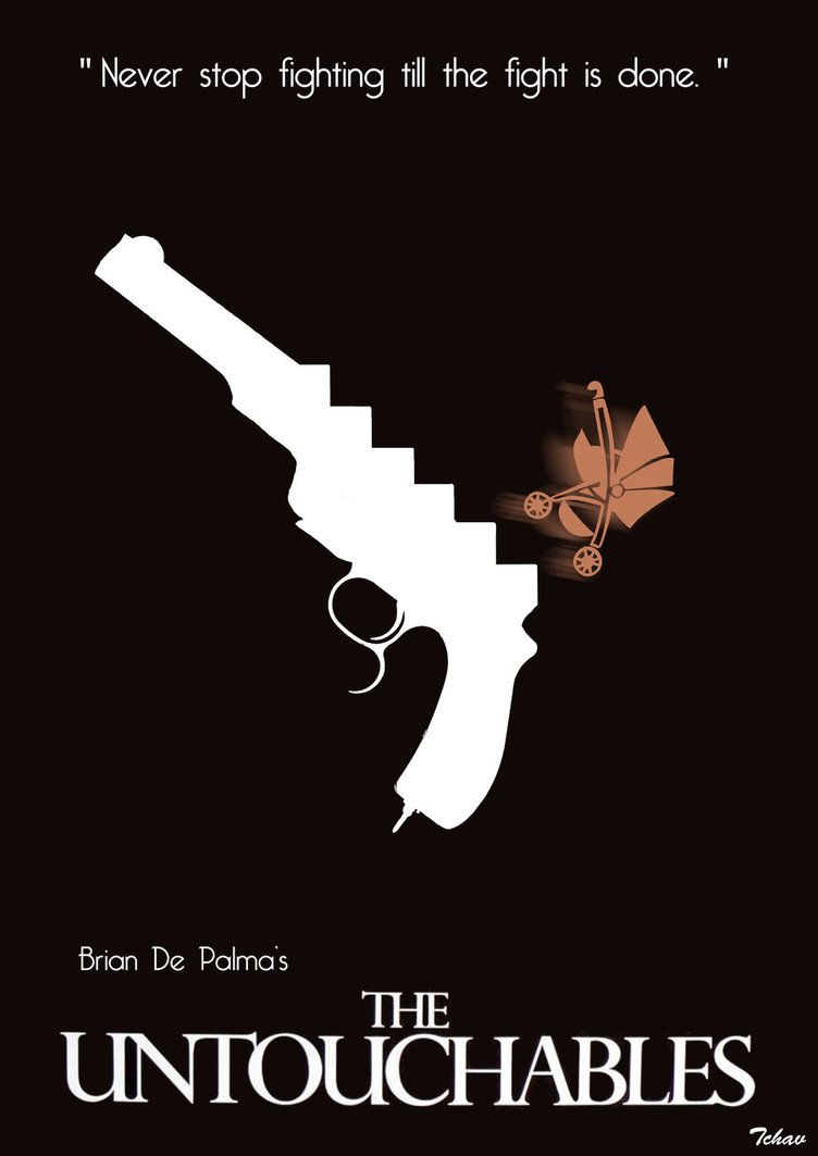پوستری برای فیلم تسخیرناپذیران ساخته برایان دی پالما