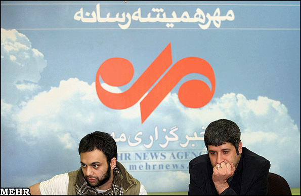 عبدالرضا کاهانی وصابر ابر. عکس از خبرگزاری مهر