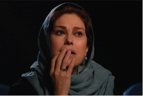 مهرانه مهین ترابی در فیلم «شیرین» ساخته عباس کیارستمی