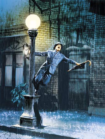 آواز در باران. از موفق ترین فیلم های تاریخ سینما که به شیوه تکنی کالر فیلمبرداری شد