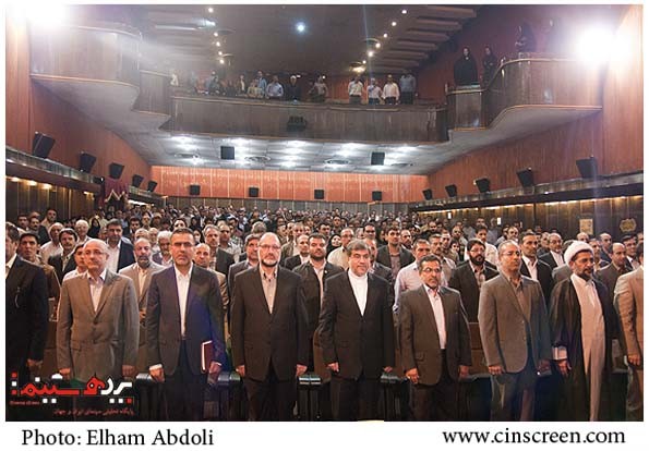 مراسم تودیع و معارفه روسای سازمان سینمایی برگزار شد