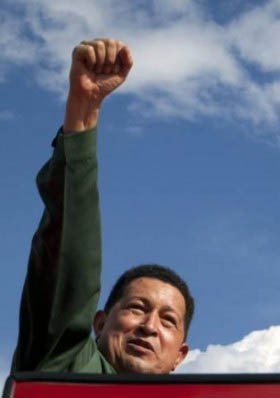 خداحافظی شان پن و جسی جکسون با هوگو چاوز