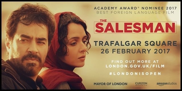 در اعتراض به قانون مهاجرتی دونالد ترامپ: نمایش «فروشنده» در میدان معروف شهر لندن