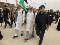 پرویز پرستویی در راهپیمایی اربعین حسینی حاضر شد