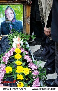 وداع ابدی با مادر مهربان سینمای ایران؛ تشیع پیکر مهری ودادیان